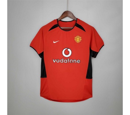 Manchester United 02/04 Home Red Soccer Jersey